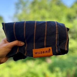 WildBird Navy and Gold Ring Sling
